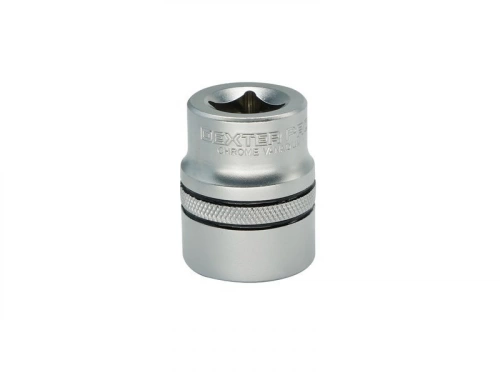 Douille 12 pans 1/2 en chrome vanadium DEXTER PRO, diam. 24 mm