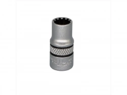 Douille 12 pans 1/4 en chrome vanadium DEXTER PRO, diam. 7 mm