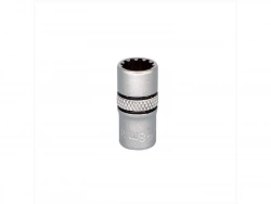 Douille 12 pans 1/4 en chrome vanadium DEXTER PRO, diam. 8 mm