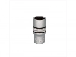 Douille 12 pans 1/4 en chrome vanadium DEXTER PRO, diam. 9 mm