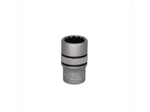 Douille 12 pans 1/4 en chrome vanadium DEXTER PRO, diam. 10 mm