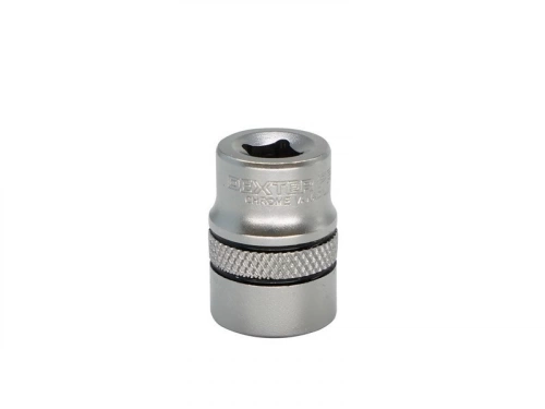 Douille 12 pans 1/4 en chrome vanadium DEXTER PRO, diam. 13 mm