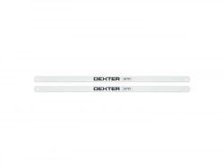 Lot de 2 lames de scie à métaux coupe standard, DEXTER, 300 mm