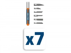 Cutter de précision DEXTER 6 lames