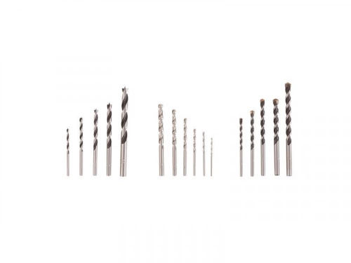 Coffret de 16 forêts bois/métal/béton DEXTER