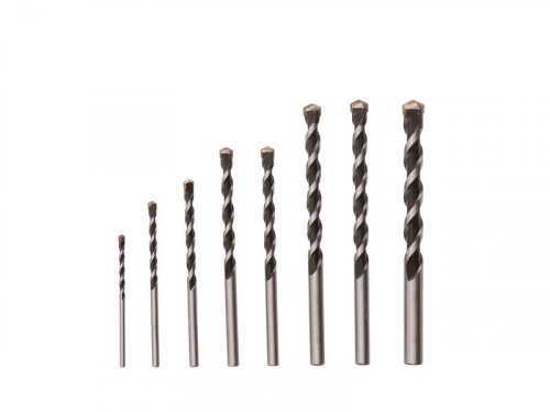 Coffret de 8 forêts béton, diam. 3 à 10 mm DEXTER