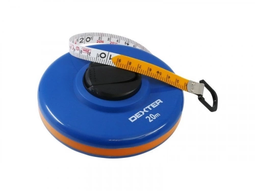 Mètre ruban ruban plastique DEXTER 20 m