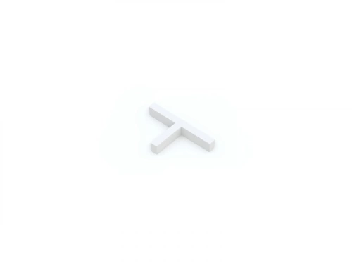 Lot de 250 croisillons T DEXTER, Ep.2 mm