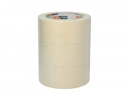 Lot de 3 rubans de masquage surfaces lisses, DEXTER, l.48 mm x L.50 m
