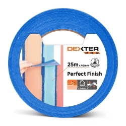 Ruban de masquage surfaces lisses, DEXTER, l.48 mm x L.25 m