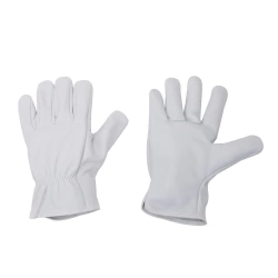 Paire de gants pour outil de manutention cuir, blanc T 9 DEXTER
