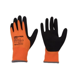 Paire de gants tactile pour outil de manutention latex, T 10 DEXTER