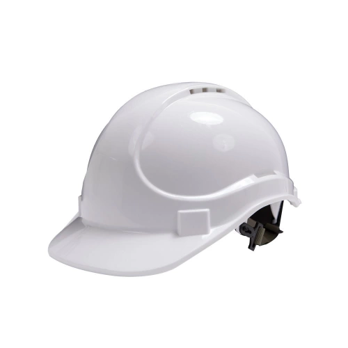 Casque de protection blanc DEXTER, taille ajustable