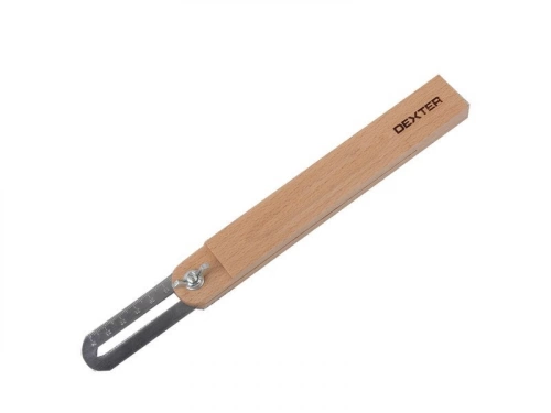 Fausse équerre bois, DEXTER, 25 cm