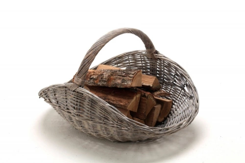 Panier à bûches Navigo, DIXNEUF, L.64 x H.37 cm gris