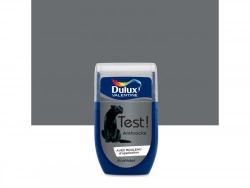 Testeur Peinture Anthracite Satin Crème De Couleur Dulux Valentine 30 Ml