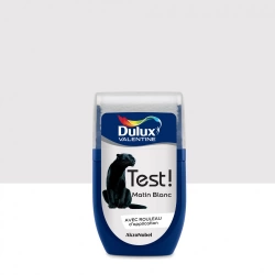 Testeur peinture Crème de couleur matin blanc satin 30 mL - DULUX VALENTINE