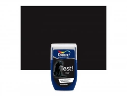 Testeur peinture noir satiné Crème de couleur DULUX VALENTINE 30 ml