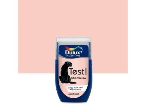 Testeur Peinture Chamallow Satin Dulux Valentine Crème De Couleur 0.03 L