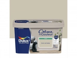 Peinture mur, boiserie, radiateur crème de couleur DULUX VALENTINE grain de sable satiné 2.5L