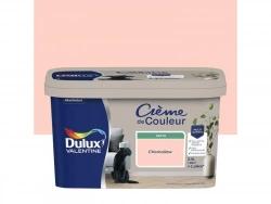 Peinture chamallow mur, boiserie Creme de couleur DULUX VALENTINE satine 2.5 l