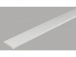 Lambris en pvc alvéolaire, DUMAPLAST, L.260 x l.10 cm Ep.10 mm blanc lisse