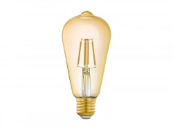 Ampoule connectée led ambré edison E27 500 Lm = 45 W variation de blancs, EGLO