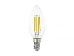 Ampoule connectée led flamme E14 470 Lm = 40 W variation de blancs, EGLO