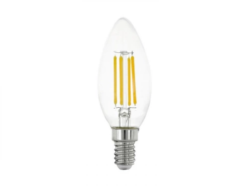 Ampoule connectée led flamme E14 470 Lm = 40 W variation de blancs, EGLO