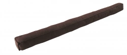 Bas de porte adhésif So design textile (bourrelet) ELLEN,  L.100 cm marron