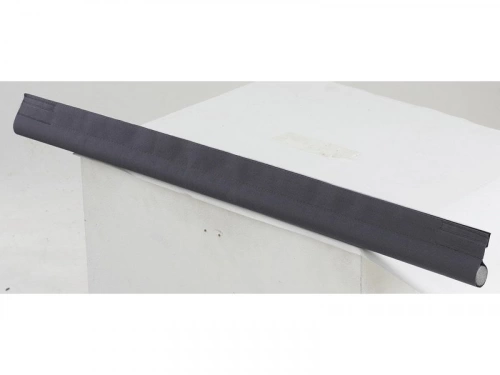 Bas De Porte Adhésif En Mousse + Tissus Ellen, Gris Anthracite, 100 Cm