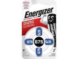 Lot De 4 Piles Auditive Zinc, 1.4 V, Energizer