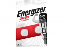 Lot de 2 piles bouton Cr2032/Dl2032, ENERGIZER 3 V