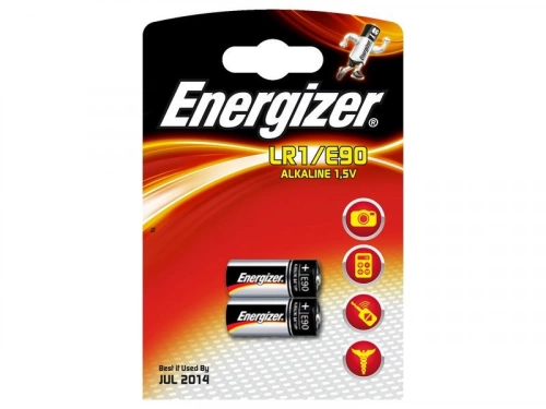Lot De 2 Piles Alcaline E90, 1.5 V, Energizer