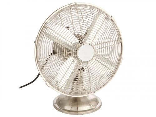 Ventilateur À Poser, Equation, Mini Cooma 2, D 30 Cm 40 W nickel satine