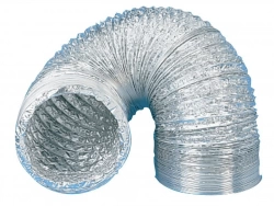 Conduit souple aluminium S&P, Diam. 100/100 mm, L. 3 m Csa100