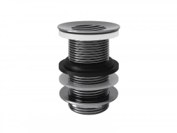 Bonde avec grille sans trop-plein à écoulement libre à visser EQUATION H. 75 Mm