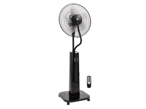 Ventilateur brumisateur sur pied, EQUATION, Diam. 40 cm, 70 W noir