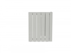 Radiateur électrique à inertie fluide 1000 W EQUATION Luz horizontal blanc