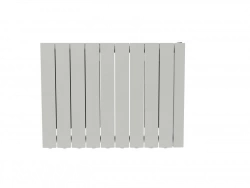 Radiateur électrique à inertie fluide 1500 W EQUATION Luz horizontal blanc