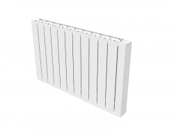 Radiateur électrique à inertie fluide 1800 W EQUATION Luz horizontal blanc