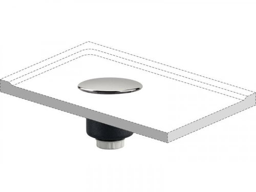 Siphon pour receveur de douche, diam. 90 mm, EQUATION