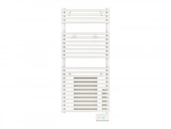 Sèche-serviette électrique soufflant EQUATION 1500W, 107 x 50 cm Eolto blanc
