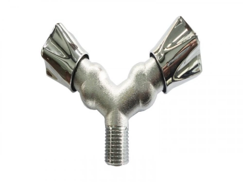 Robinet d'arrêt valve d'angle à clapet en laiton 15 / 21