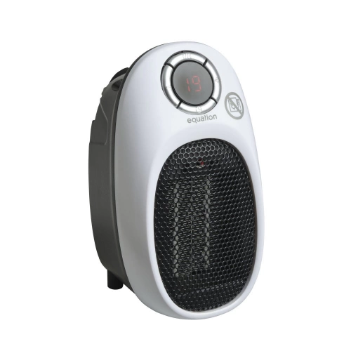 Soufflant ceramique mobile electrique Pluggy, EQUATION, 500 W