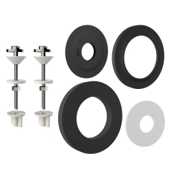 Kit de fixation et reparation pour reservoir et mecanisme wc equation
