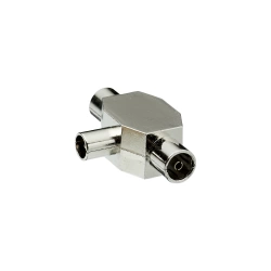 Té de dérivation blindé coaxial 9.52mm 2femelle/1mâle EVOLOGY