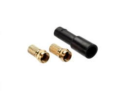 Lot de 2 fiches blindées femelles + 2 manchons étanches Evology