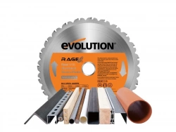 Lame en carbure coupe multimatériau pour scie à onglet,  EVOLUTION, diam.210 mm