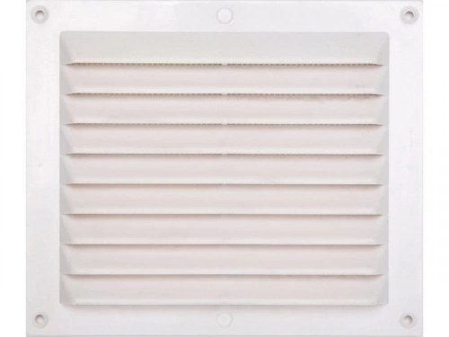 Grille d'aération abs naturel, L.14.6 x l.17.5 cm